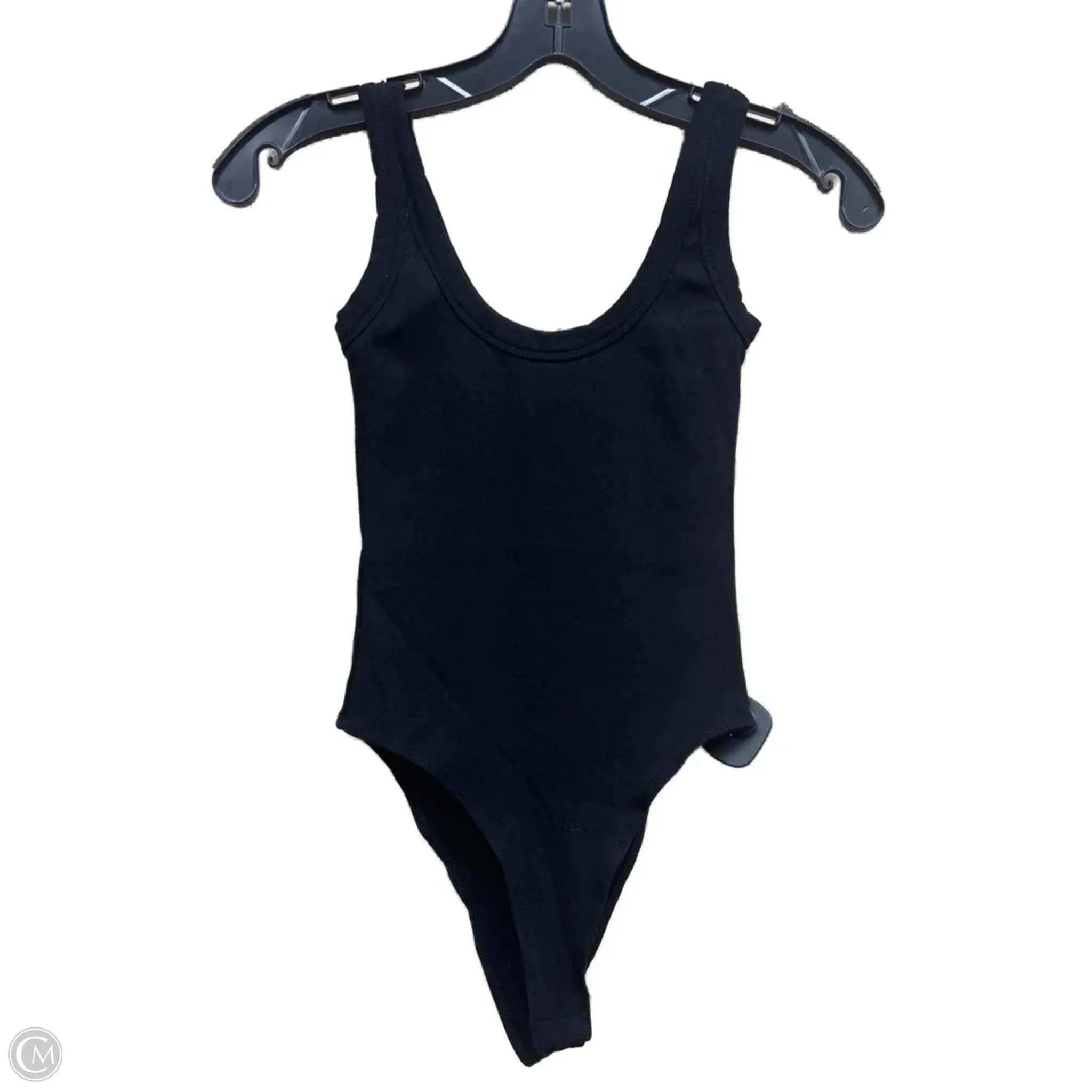 Bodysuit By Clothes Mentor In Black, Size: S chic bodysuit