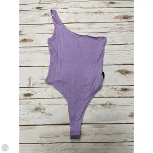 trendy bodysuit eco friendly bodysuit Bodysuit By Double Zero In Purple, Size: S