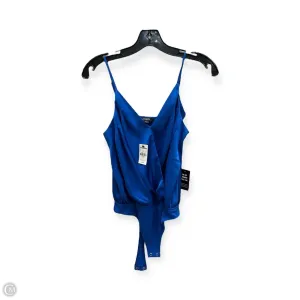 Bodysuit By Express In Blue, Size: Xs office chic bodysuit low back bodysuit
