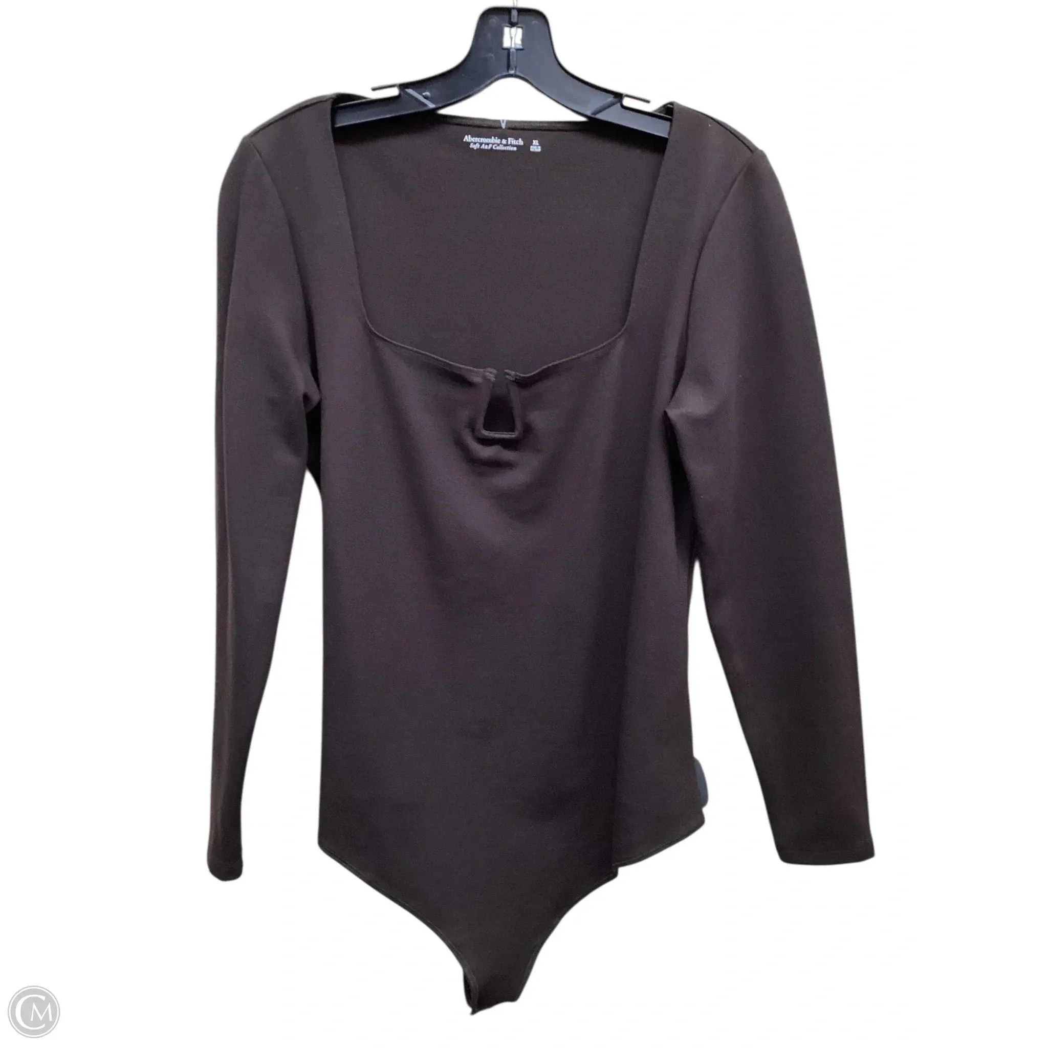 Bodysuit By Abercrombie And Fitch In Brown, Size: Xl turtleneck bodysuit pajama bodysuit