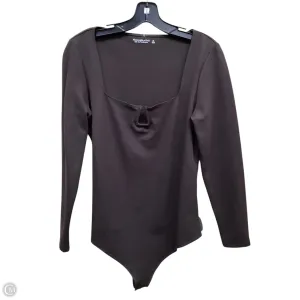 Bodysuit By Abercrombie And Fitch In Brown, Size: Xl turtleneck bodysuit pajama bodysuit