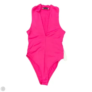 Bodysuit By Zara In Pink, Size: S navy bodysuit