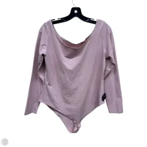 Bodysuit By A New Day In Pink, Size: Xl polyester bodysuit