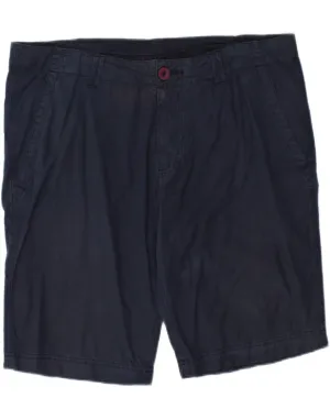 DIY project DIADORA Mens Chino Shorts IT 54 XL W38 Navy Blue Cotton