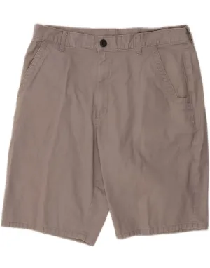 DICKIES Mens Chino Shorts W34 Large  Grey Cotton Reinforced Stress Points