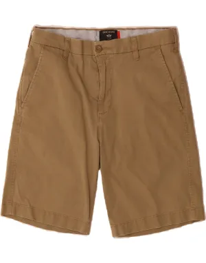 Breathable Liner DOCKERS Mens Chino Shorts W30 Medium Beige Cotton