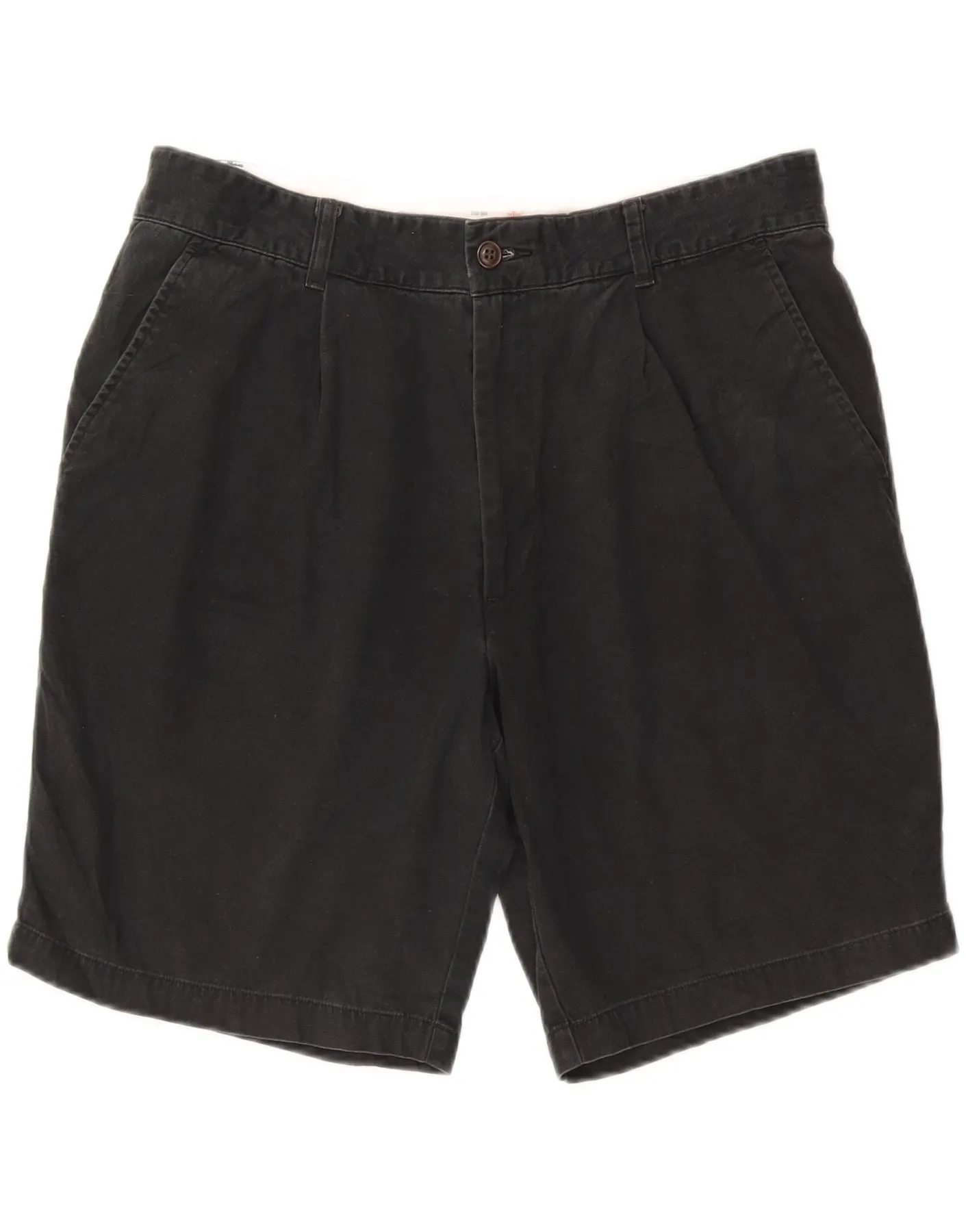 DOCKERS Mens Chino Shorts  W36 Large  Black Cotton Comfy Waistband