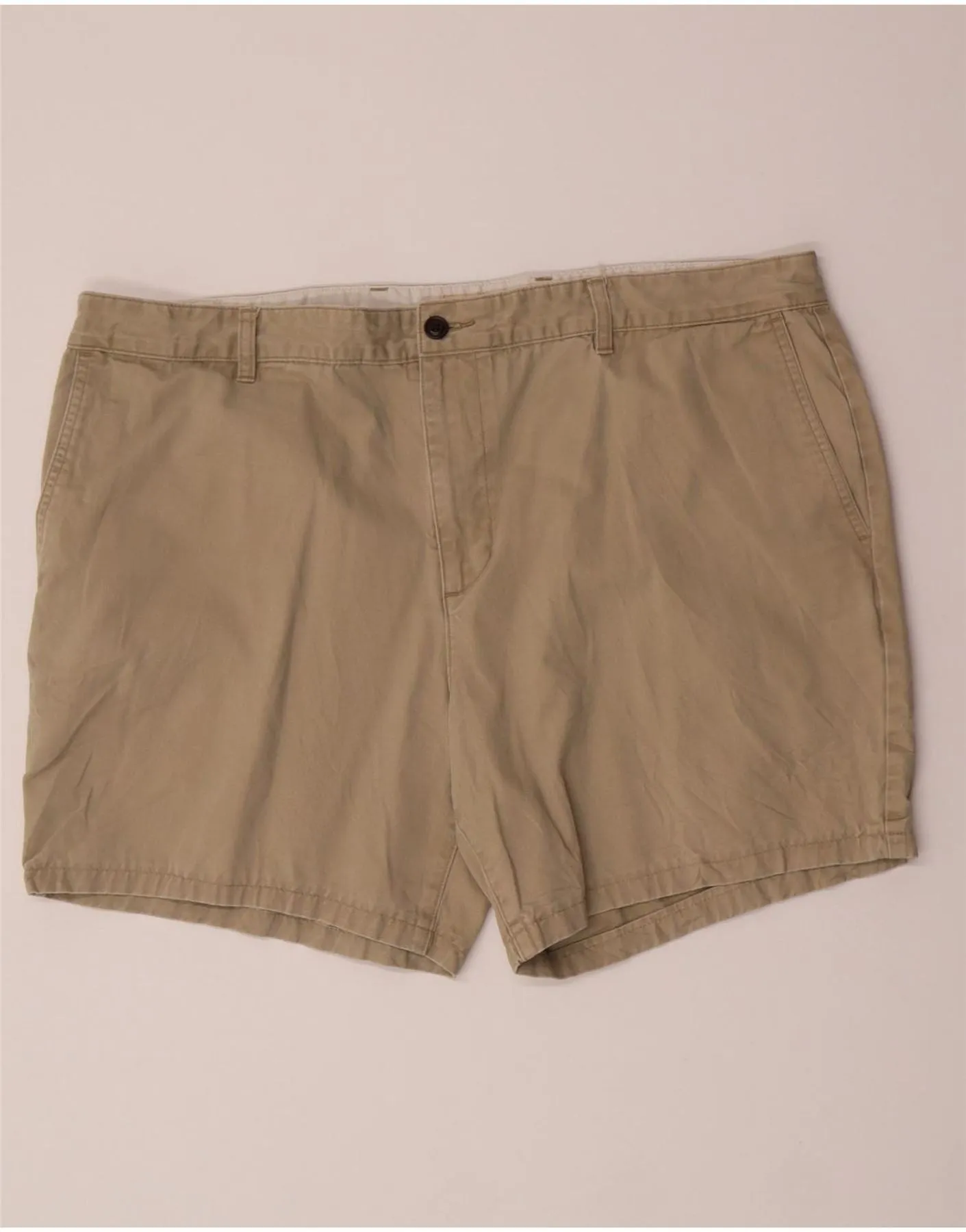Chill Comfort DOCKERS Mens Chino Shorts W42 2XL Beige Cotton