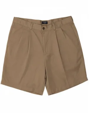 anti - static DOCKERS Mens Pegged Chino Shorts W38 XL Khaki Polyester