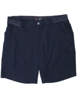 Non Chafe Seams Winter Fashion LEE Womens Plus Size Chino Shorts US 20 XL W40 Navy Blue Polyester