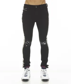 PUNK SUPER SKINNY IN STUDD Athlete Fit Modern Autumn Days Morning Stroll Sustainable Classic