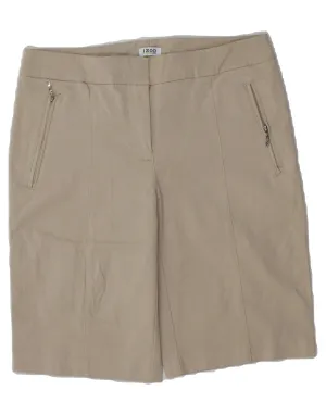 IZOD Womens Chino Shorts US 6 Medium W30  Beige Rayon Resort Wear