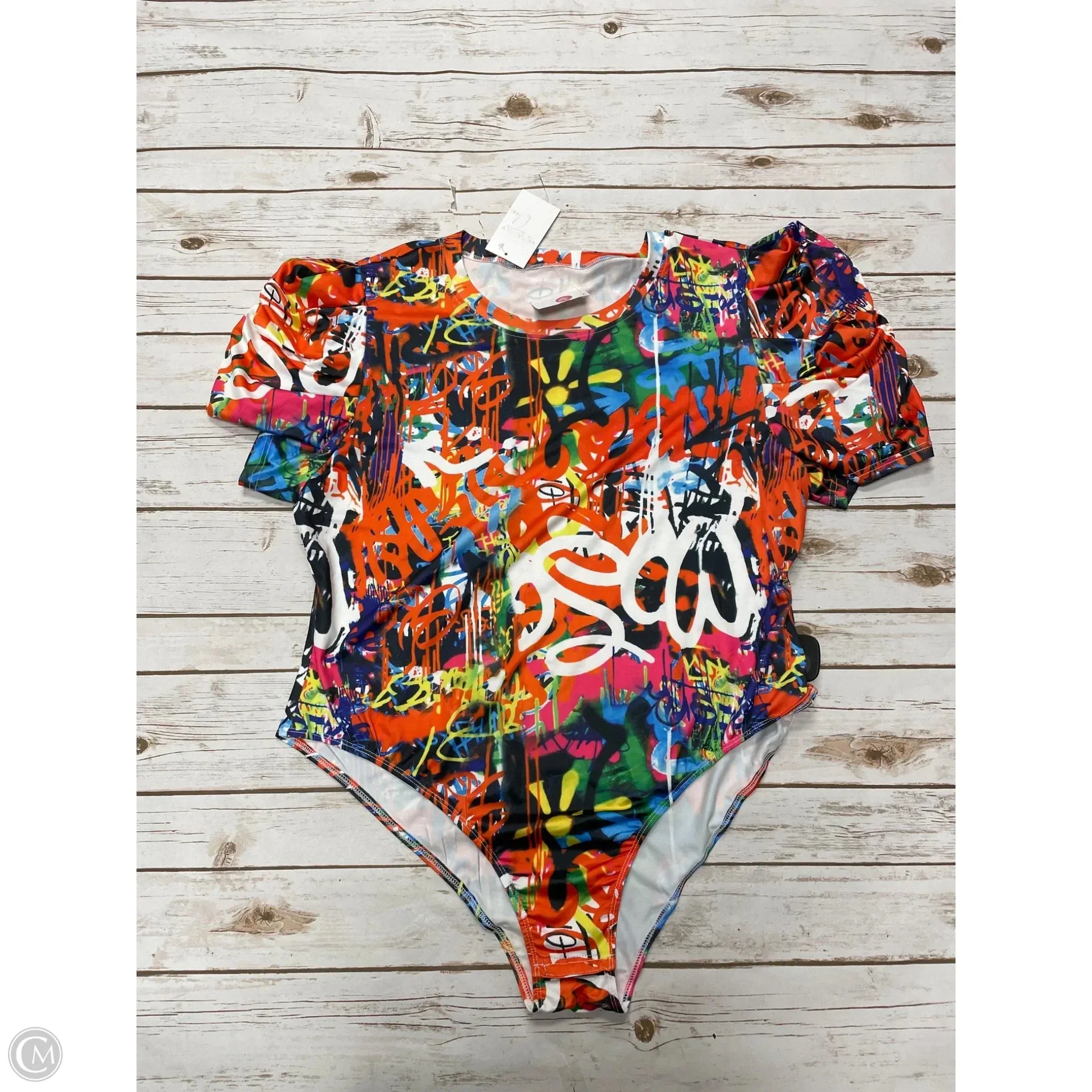 festival bodysuit bodysuit with leggings Bodysuit By Cme In Multi-colored, Size: 3x