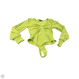 wardrobe essential bodysuit Bodysuit By Fore In Green, Size: L
