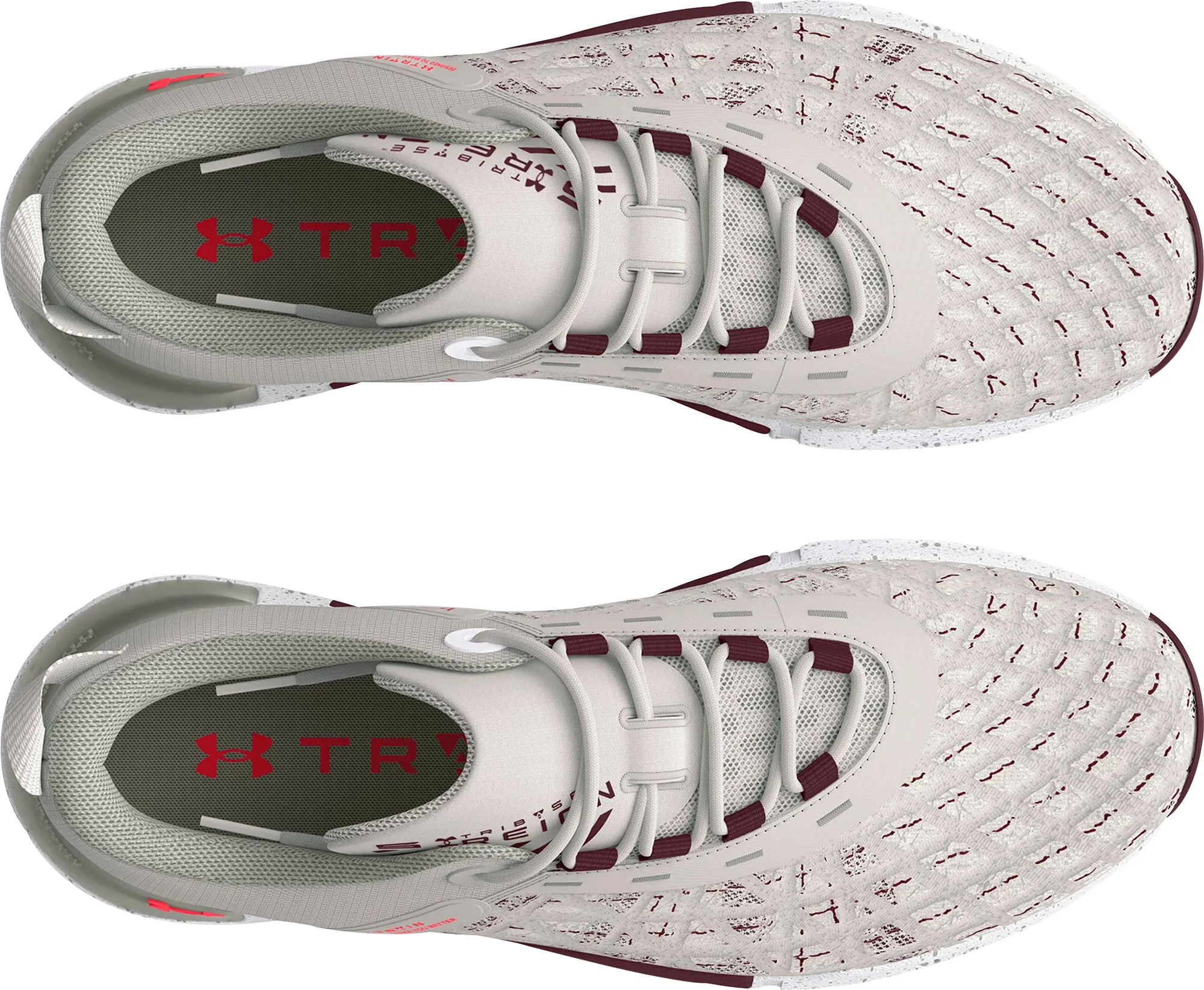 Fashion Casual Vented Air Channels Under Armour TriBase Reign 5 Mens Training Shoes - Grey