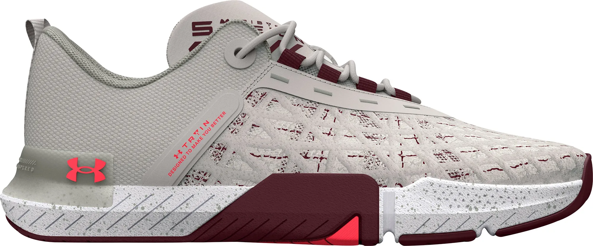 Under Armour TriBase Reign 5 Mens Training Shoes - Grey urban vibe Max Grip
