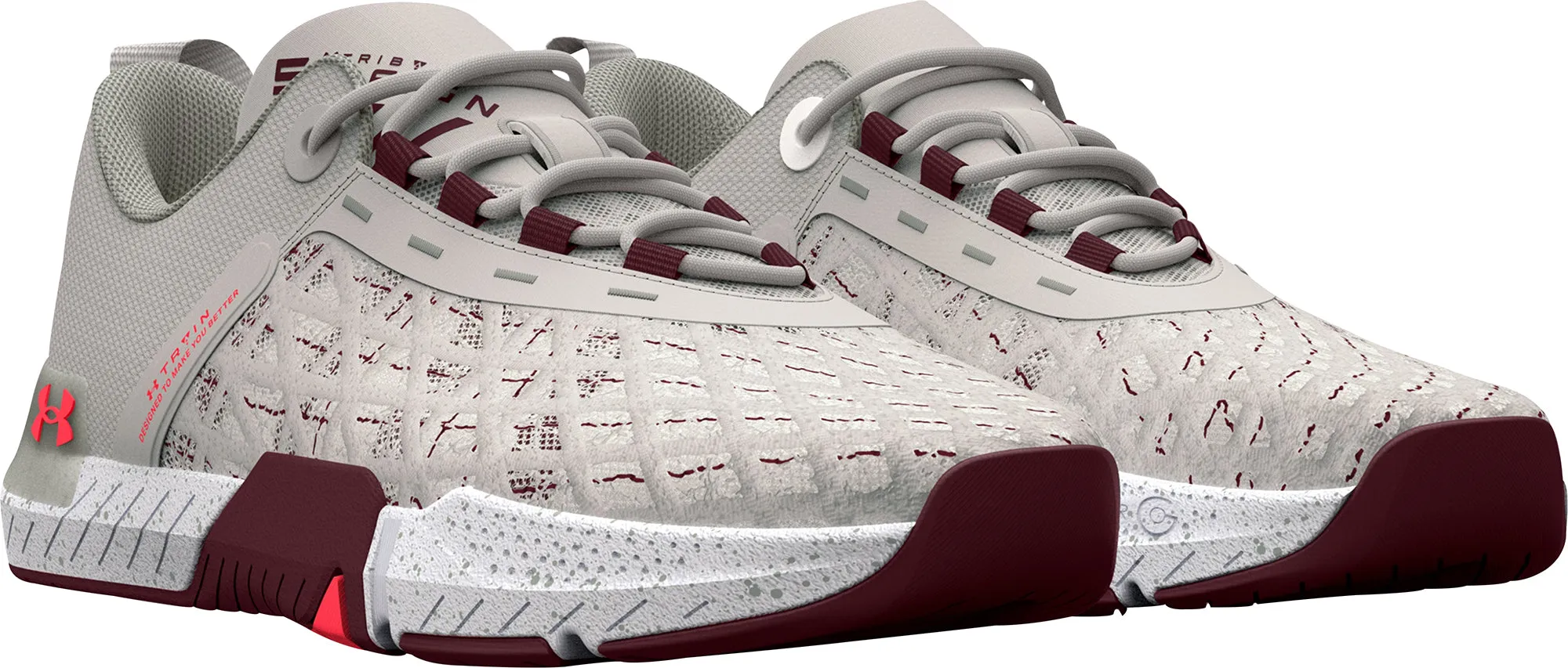 Under Armour TriBase Reign 5 Mens Training Shoes - Grey Regular Fit