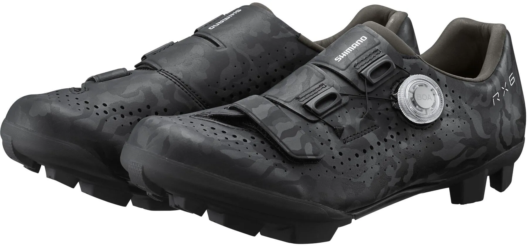 Anti Friction Collar Shimano RX600 Mens Gravel Cycling Shoes - Black