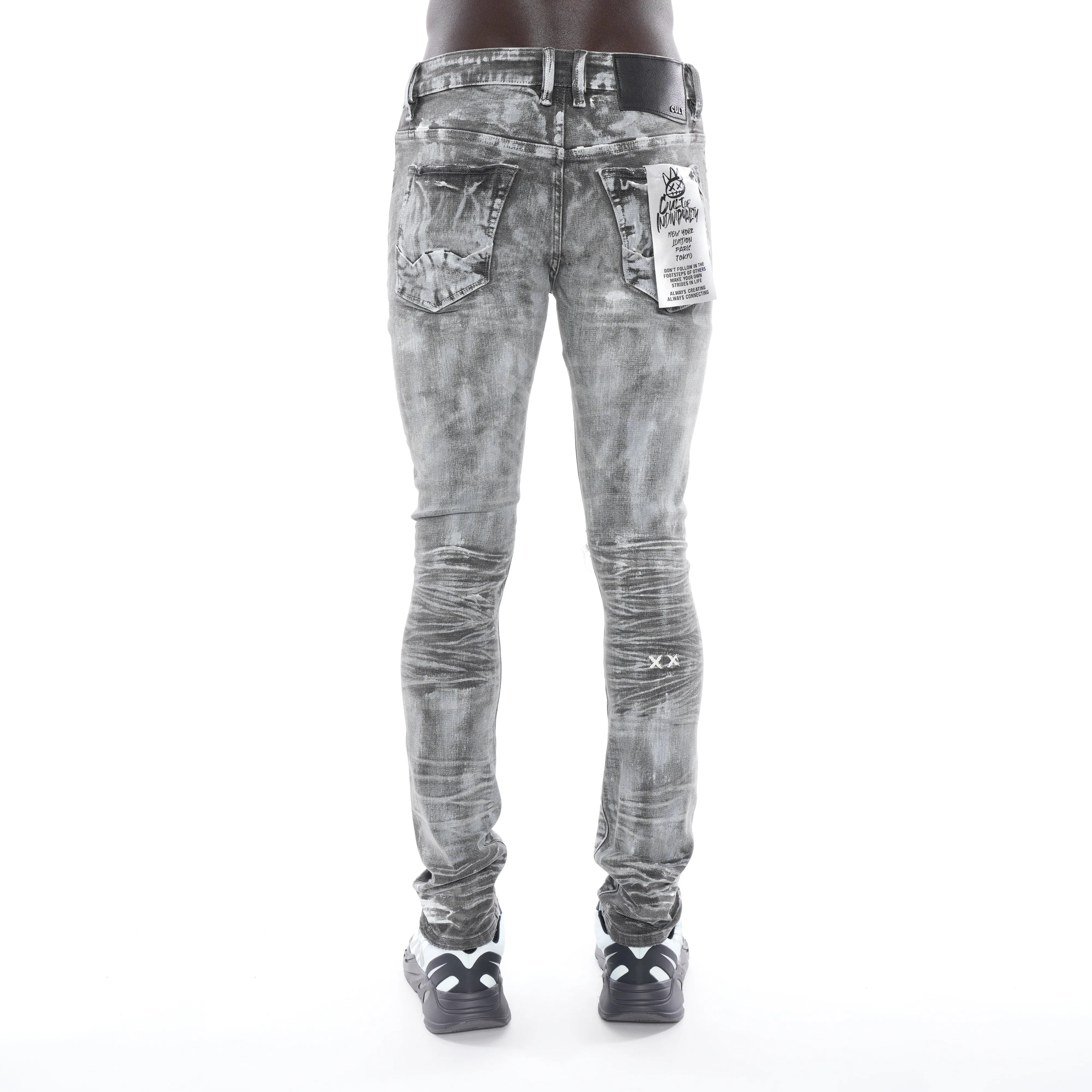 PUNK SUPER SKINNY BELTED STRETCH IN SHEETROCK Stretch Road Trip Brunch Outfit Teen Outfit Bold Urban Explorer