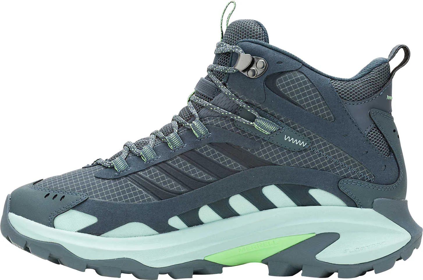 Merrell Moab Speed 2 Mid GORE-TEX Mens Walking Boots - Grey Weather Proof