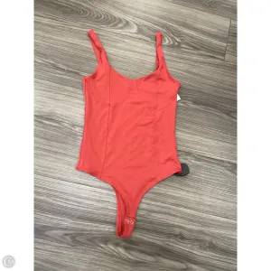 slim fit bodysuit Bodysuit By Clothes Mentor In Red, Size: S