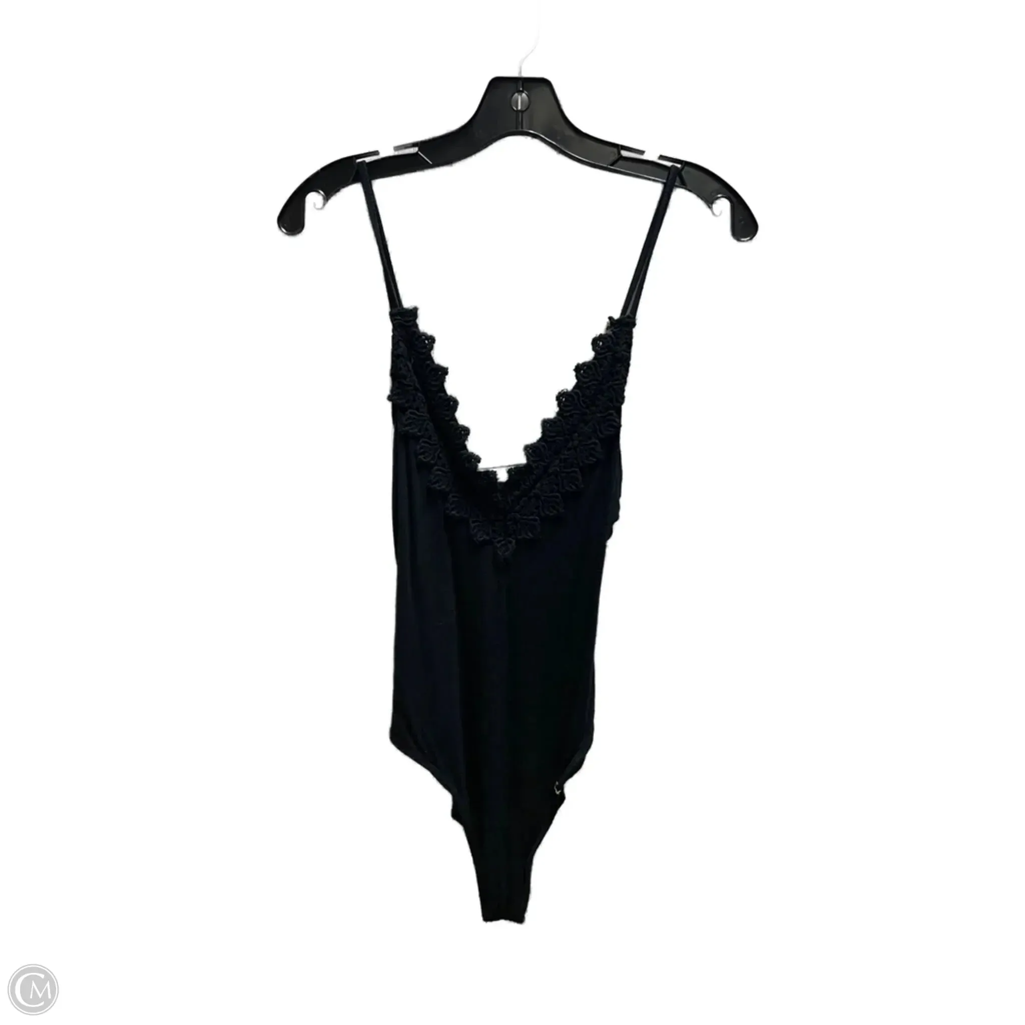 Bodysuit By Free People In Black, Size: S long sleeve bodysuit fashion blogger bodysuit