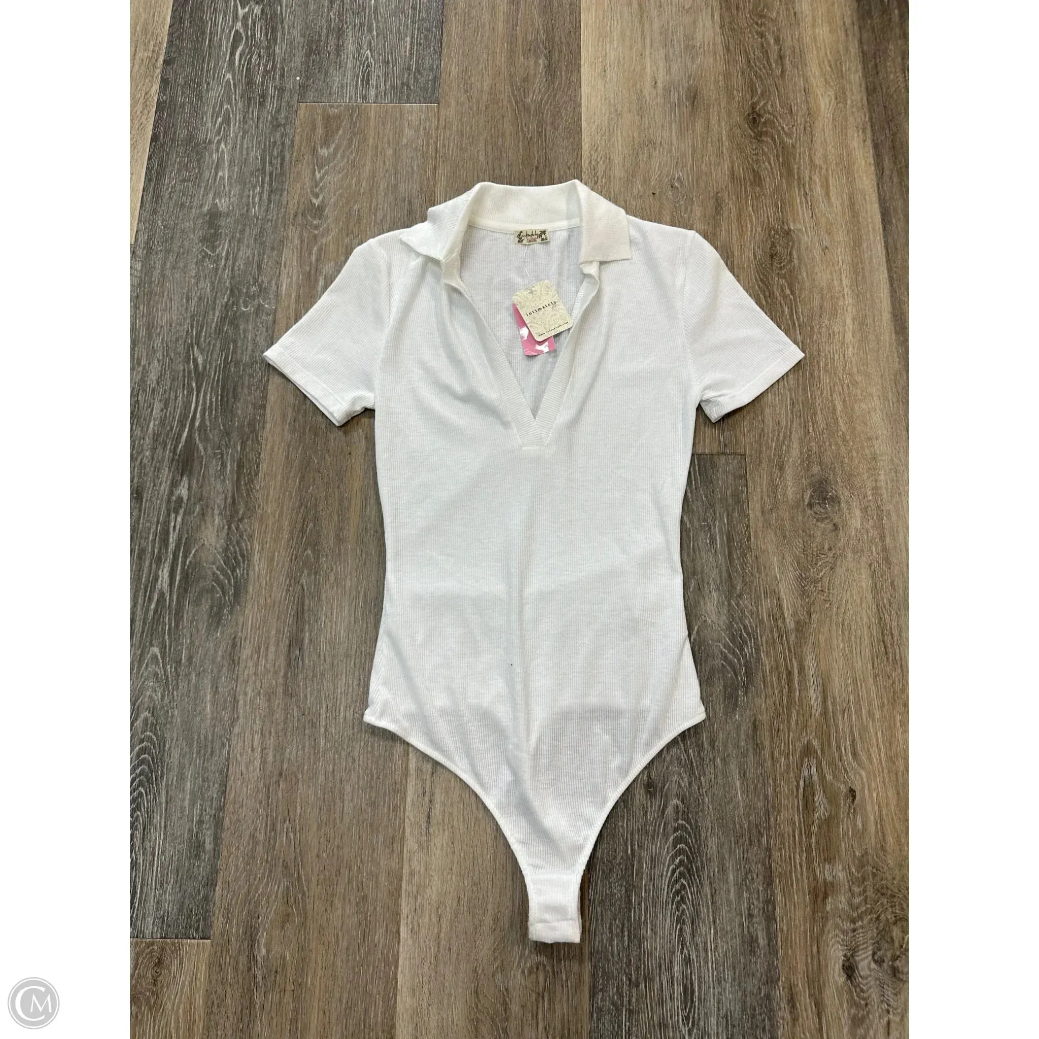scoop neck bodysuit Bodysuit By Free People In White, Size: Xs