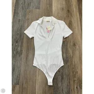 scoop neck bodysuit Bodysuit By Free People In White, Size: Xs