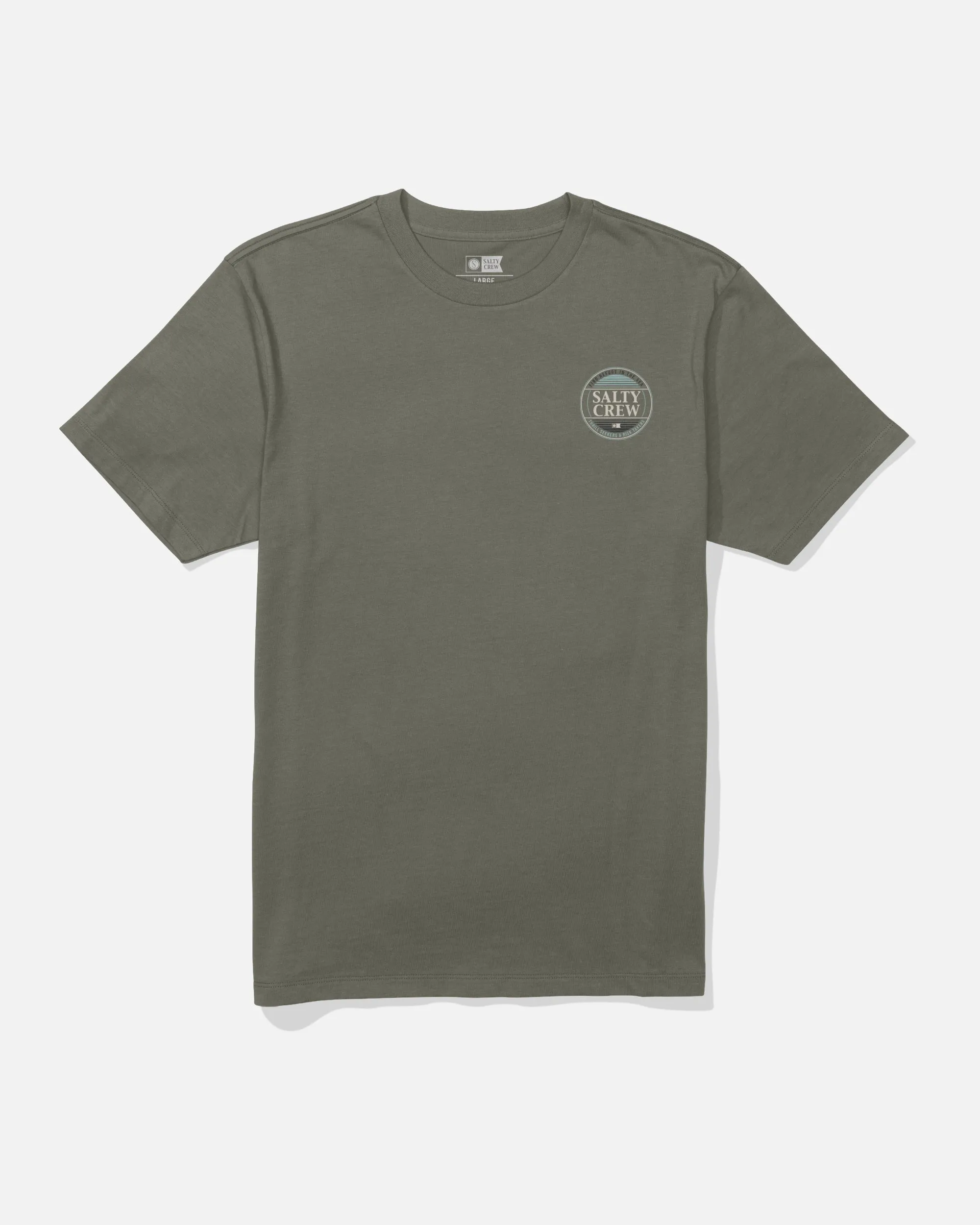 Simple Fade Tee - Dusty Olive Light Layer Vegan