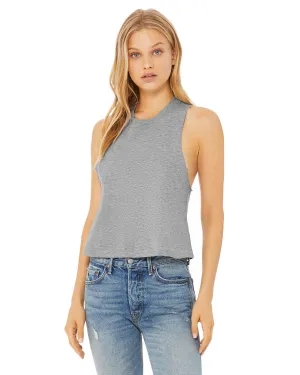 Soft and Relaxed Bella   Canvas 6682 Ladies' Racerback Cropped Tank