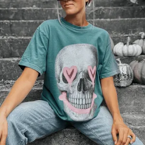 Skelly Smiles Tee Workout and active All-Day Wear Chic Fit