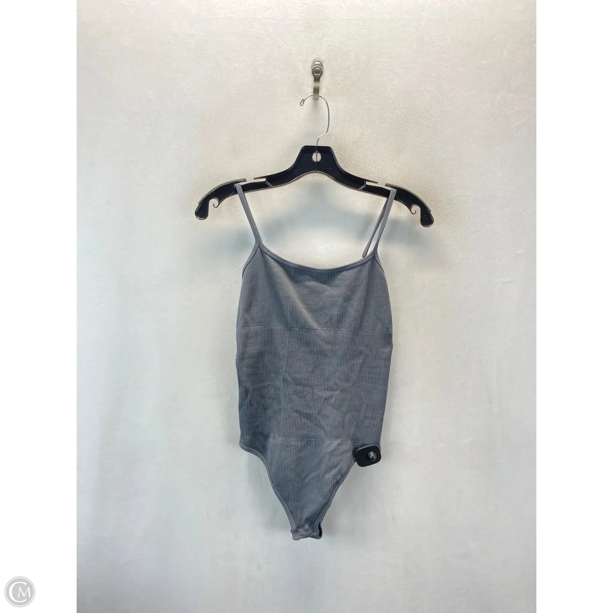 Bodysuit By Clothes Mentor In Grey, Size: S mesh bodysuit