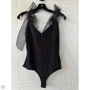 Bodysuit By Le Lis In Black, Size: M slim fit bodysuit