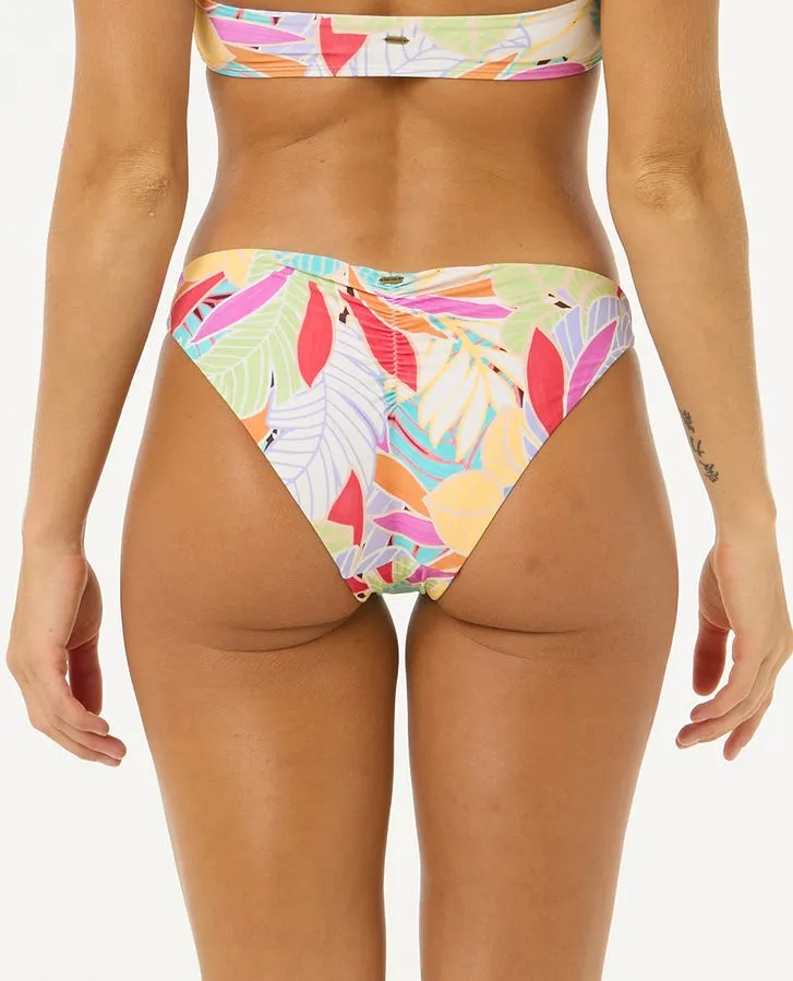 Wide Band Waist High-Neck Rip Curl Cala Vadella Full Bottom-Multico