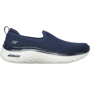 Skechers GoWalk Hyper Burst Slip On Womens Walking Shoes - Navy Gravel Walk Peak Trek