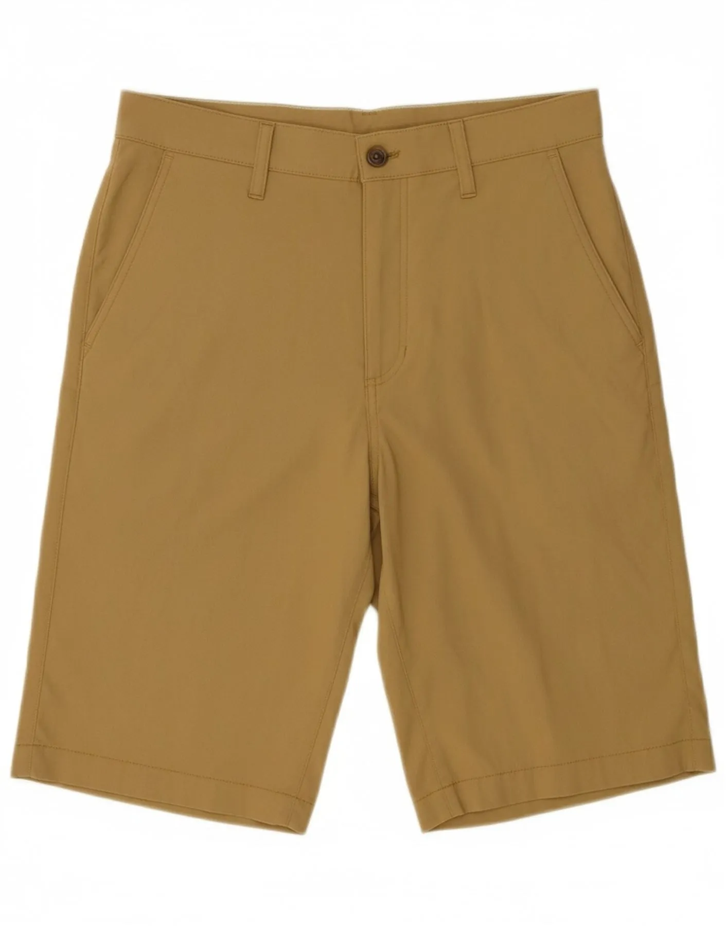 swimming suit alternative EDDIE BAUER Mens Chino Shorts W32 Medium  Beige Nylon