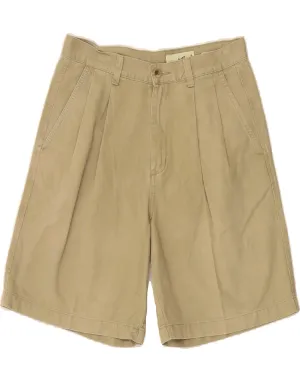 Anti Pilling Technology Easy Layer Fit EDDIE BAUER Mens Classic Fit Pegged Chino Shorts W30 Medium Beige Cotton