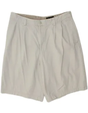 Relaxed Vibe EDDIE BAUER Mens Relaxed Fit Chino Shorts W36 Large  Beige Cotton