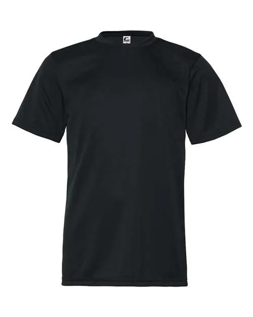 Timeless and Chic Ribbed Neckline C2 Sport 5200 Youth Performance T-Shirt
