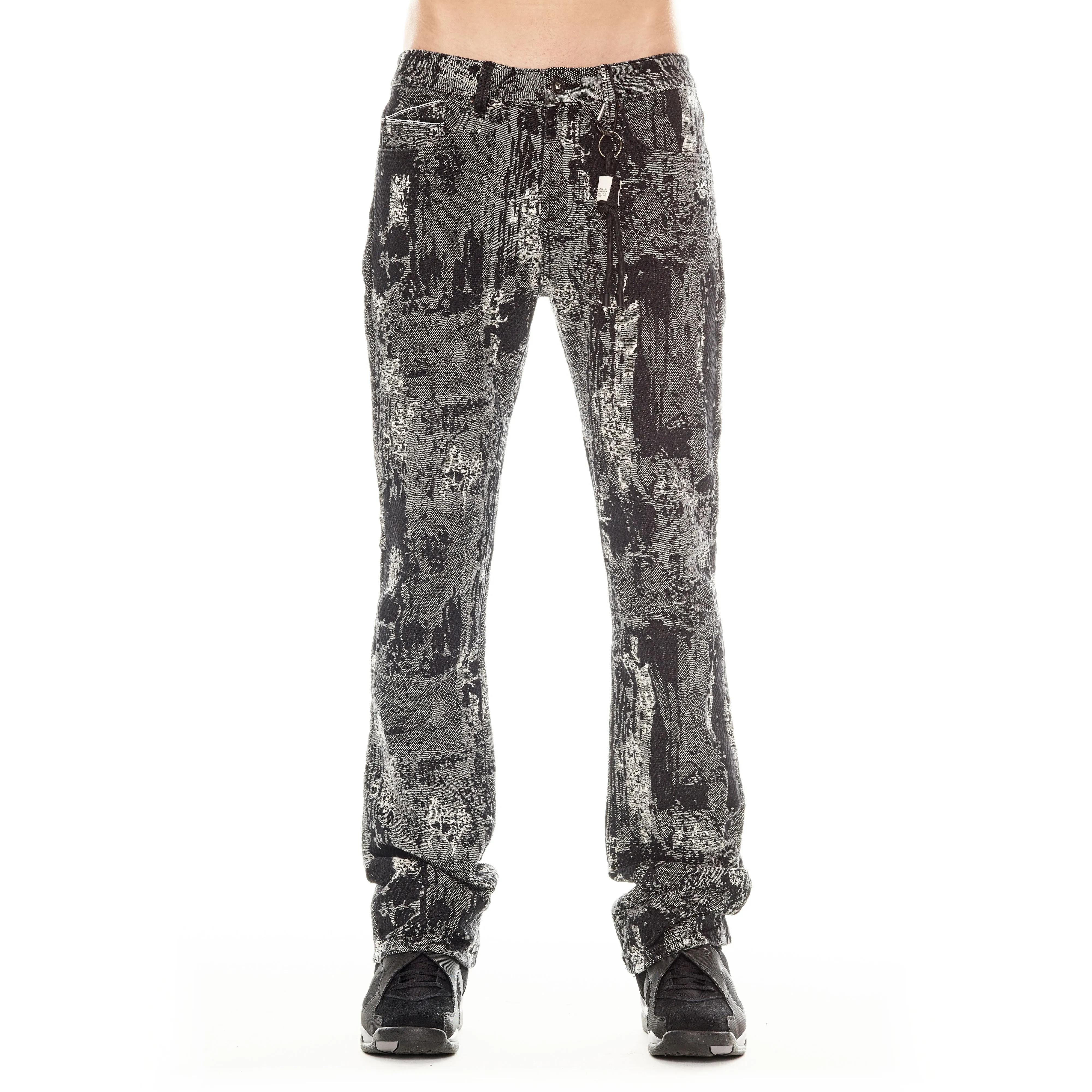 LENNY BOOTCUT JEANS IN DIGI BLACK Responsible Denim Production Slim Vintage Lover