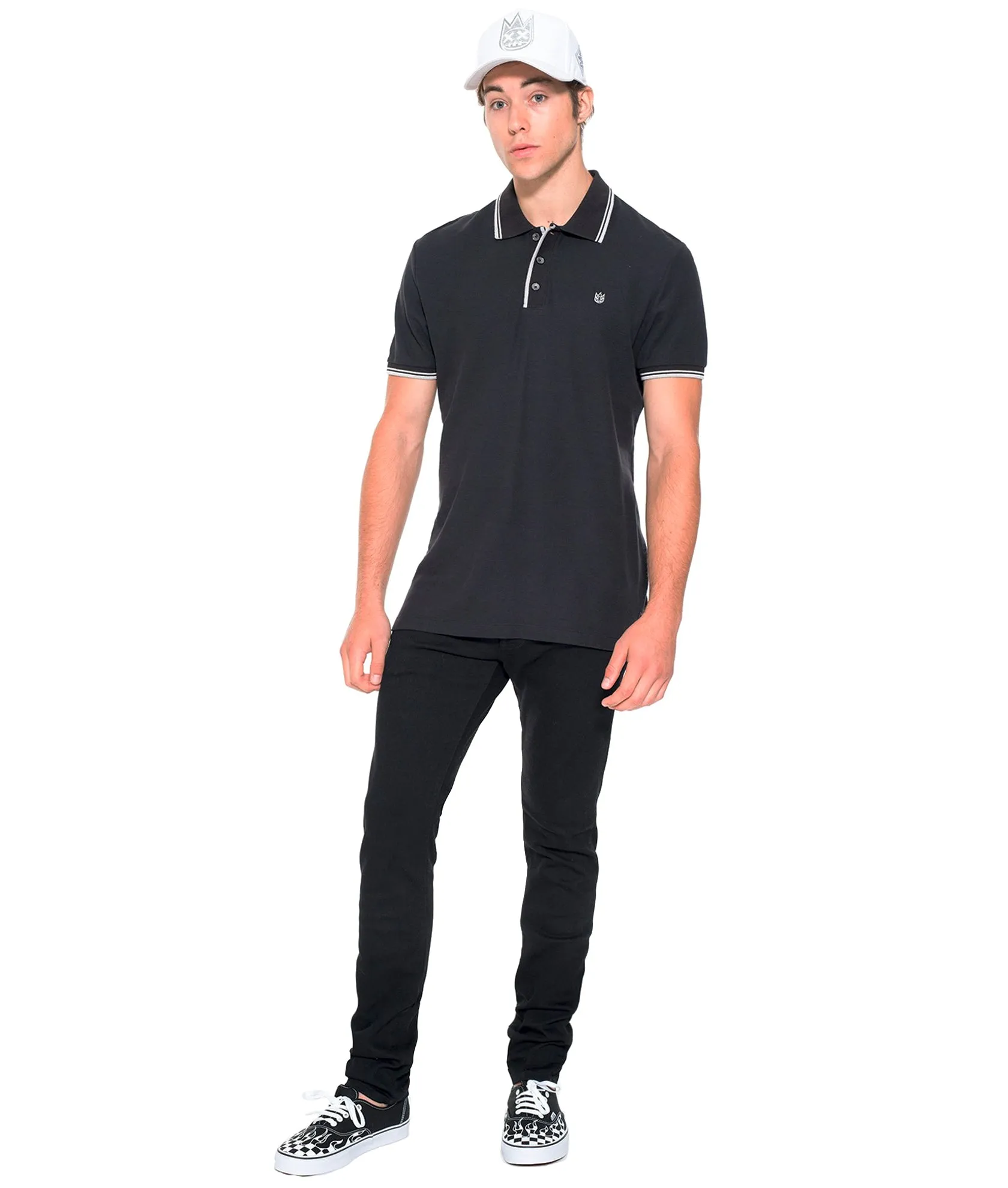 PUNK SUPER SKINNY STRETCH IN BLACK Fashion Lover Outdoor Enthusiast Artist Vibe Everyday