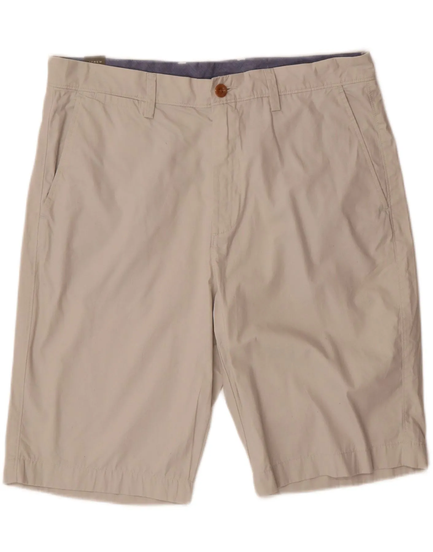 Eco Certified Dye Outdoor Layer J. CREW Mens Chino Shorts W36 Large  Beige Cotton