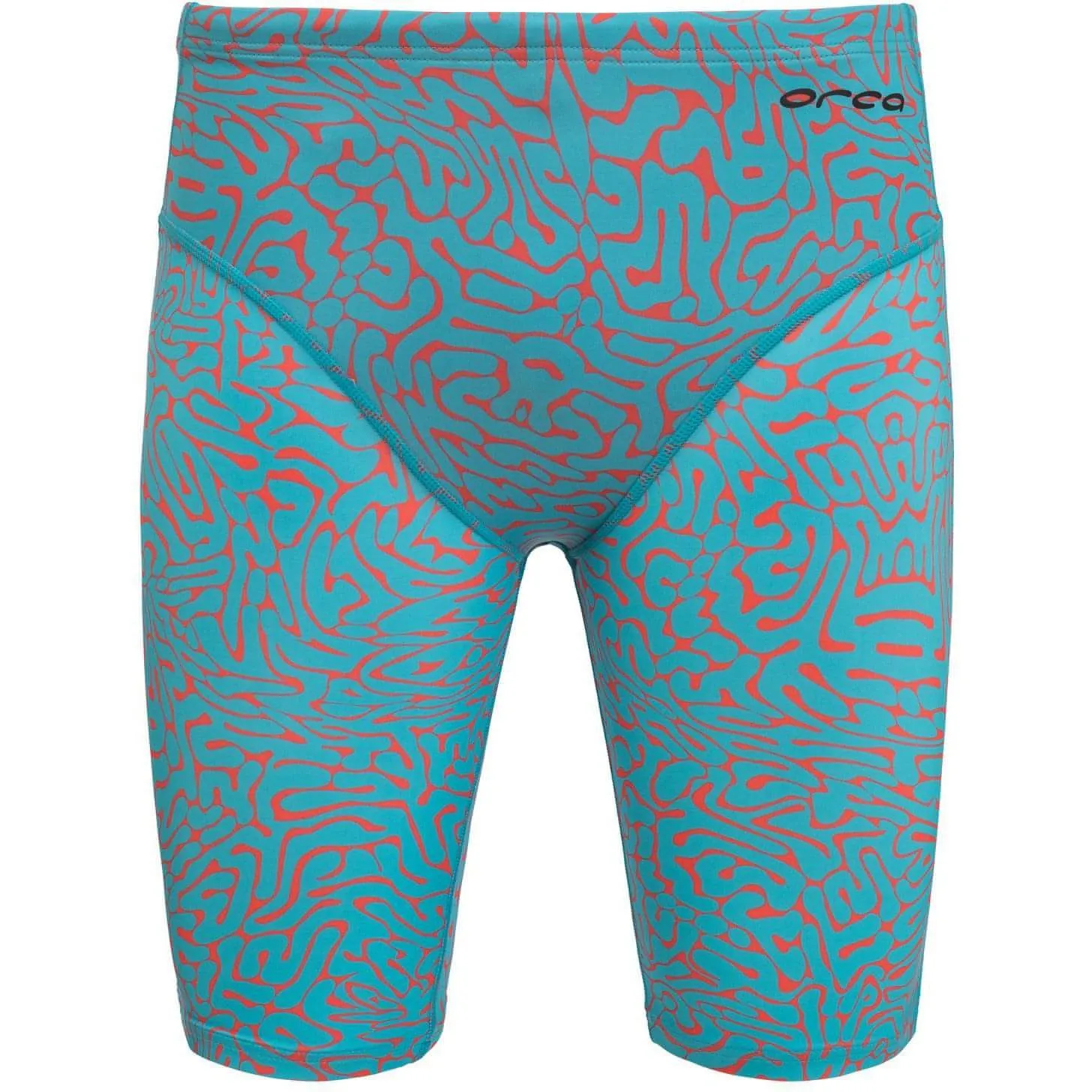Orca Core Mens Swim Jammer Shorts - Red Coastal Swim