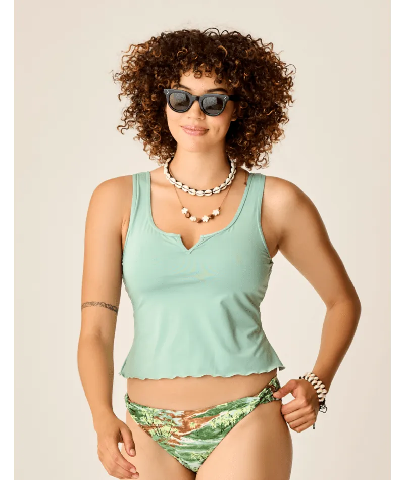 Carve Designs Vida Notchneckini Top-Haze Water Repellent