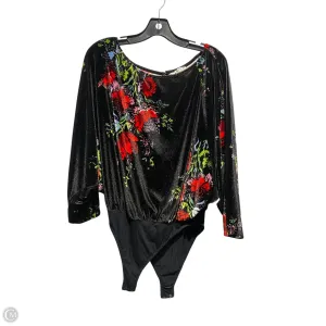 metallic bodysuit closet staple bodysuit Bodysuit By Free People In Black, Size: S