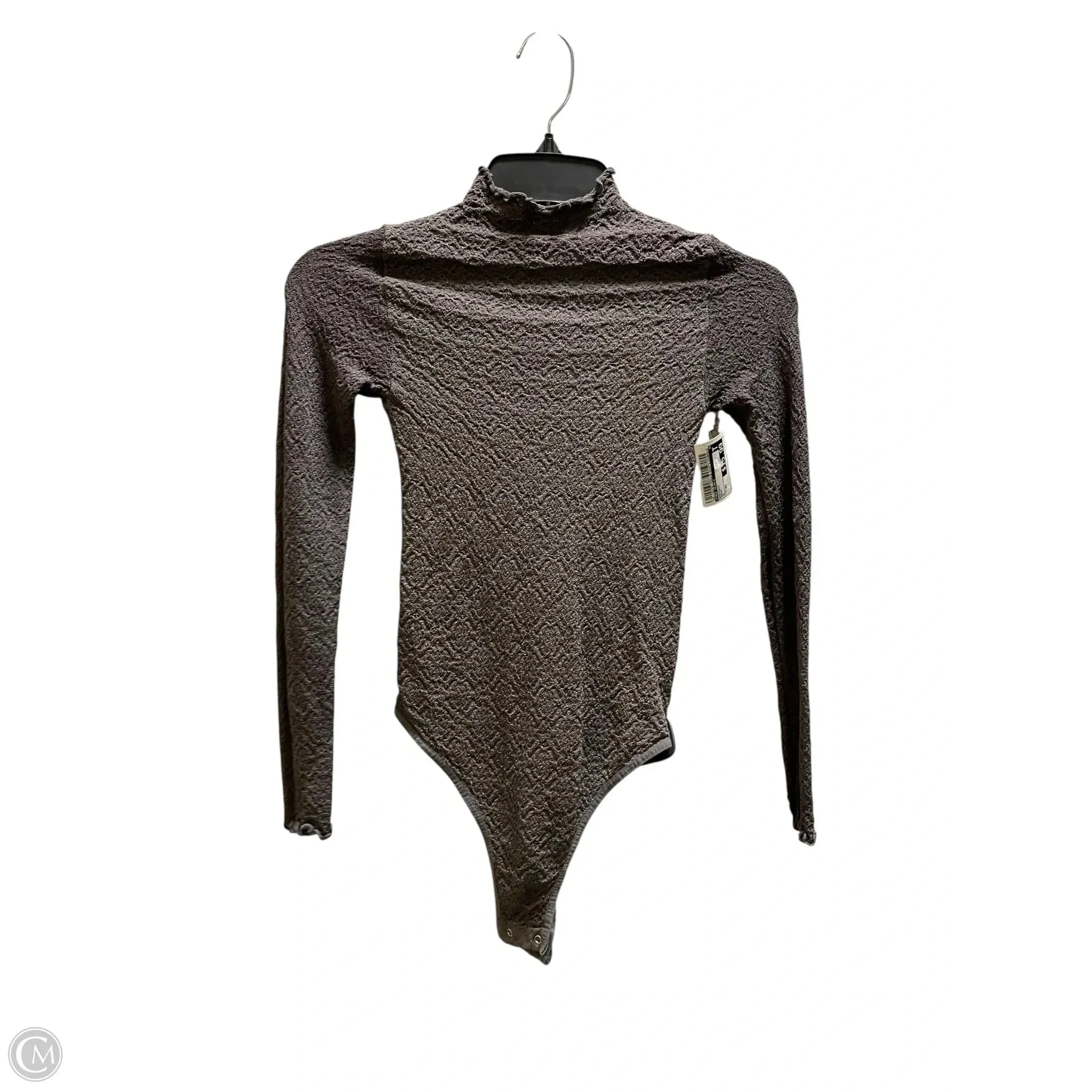 Bodysuit By Free People In Brown, Size: Xs spandex bodysuit