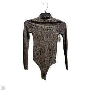 Bodysuit By Free People In Brown, Size: Xs spandex bodysuit