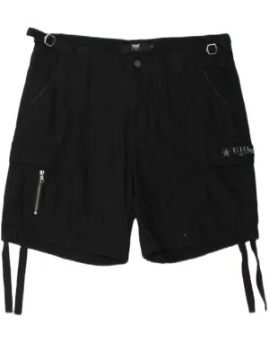 EMP Mens Cargo Shorts W34 Large  Black Cotton summer shorts