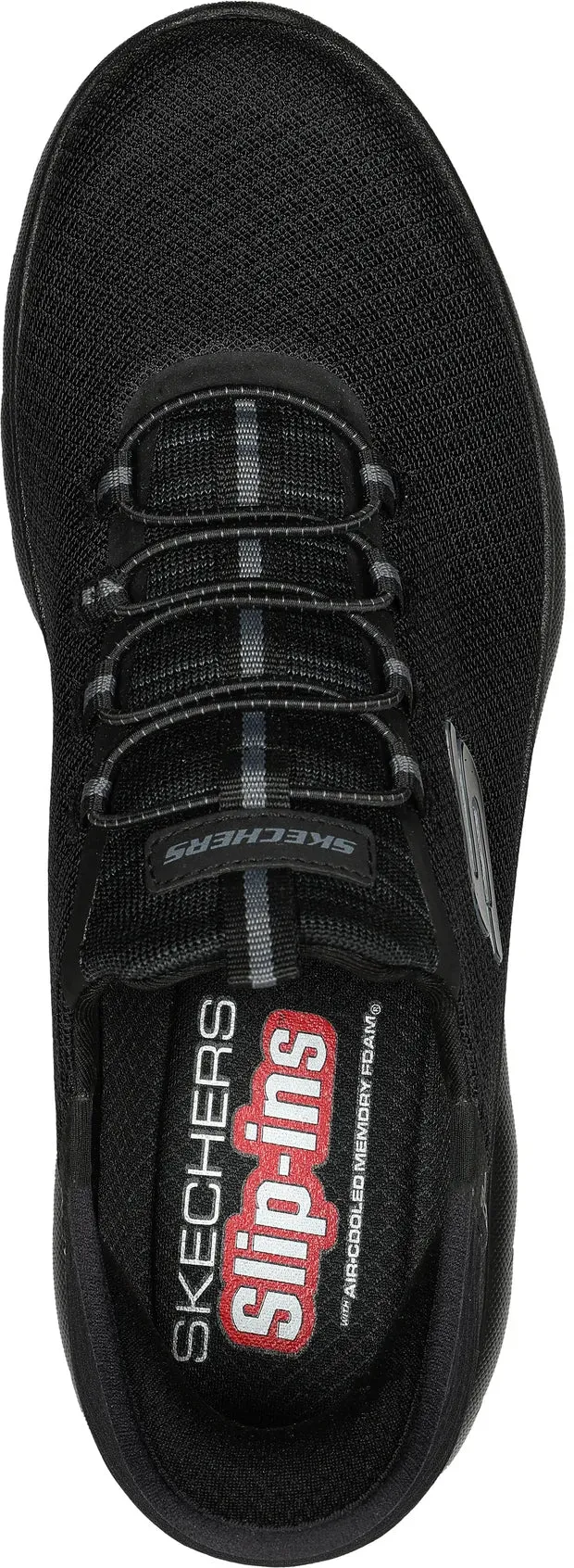 Skechers Summits High Range Mens Training Shoes - Black Ventilation System Compression Molded Midsoles