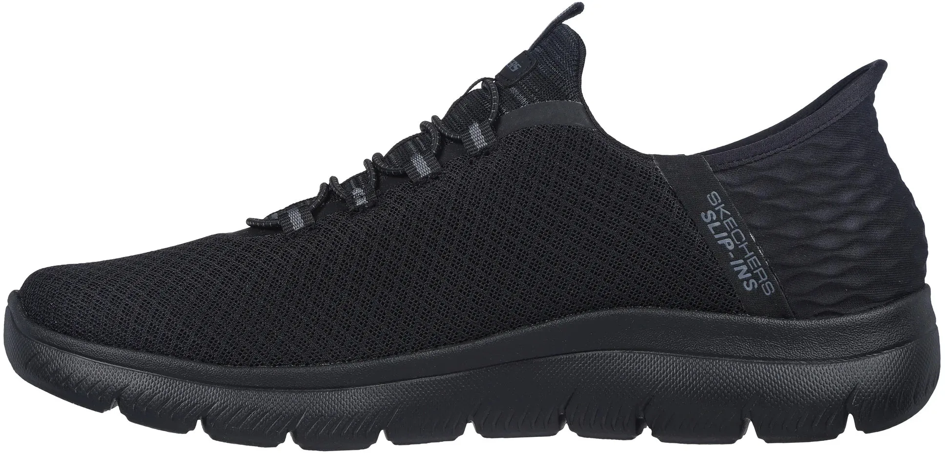 Skechers Summits High Range Mens Training Shoes - Black Anti Odor Technology Simple Wear